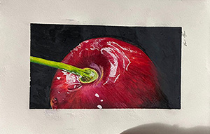 Painting of Cherry