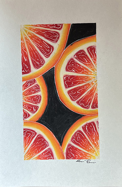 Painting of Orange Slices